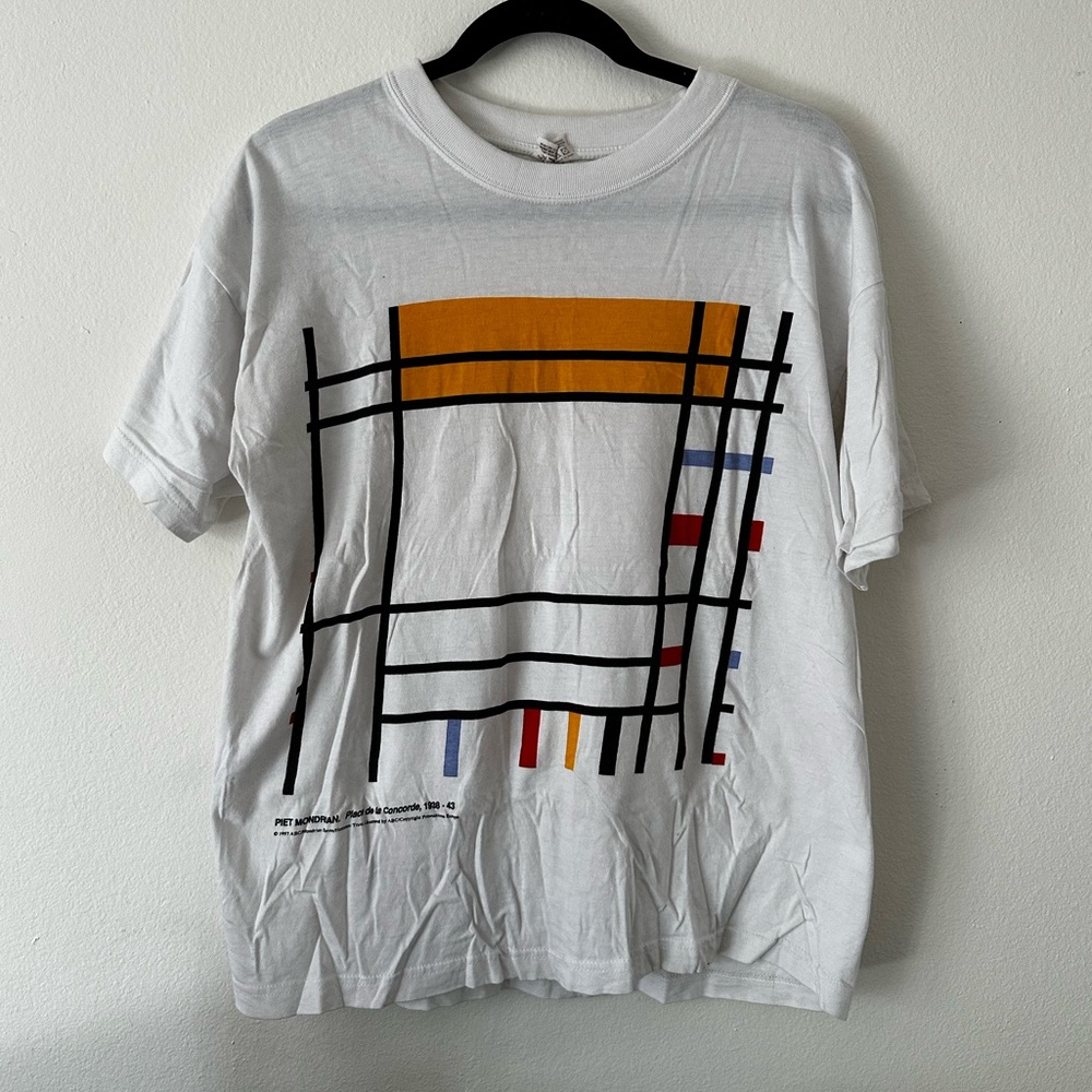 VINTAGE PIET MONDRIAN T SHIRT